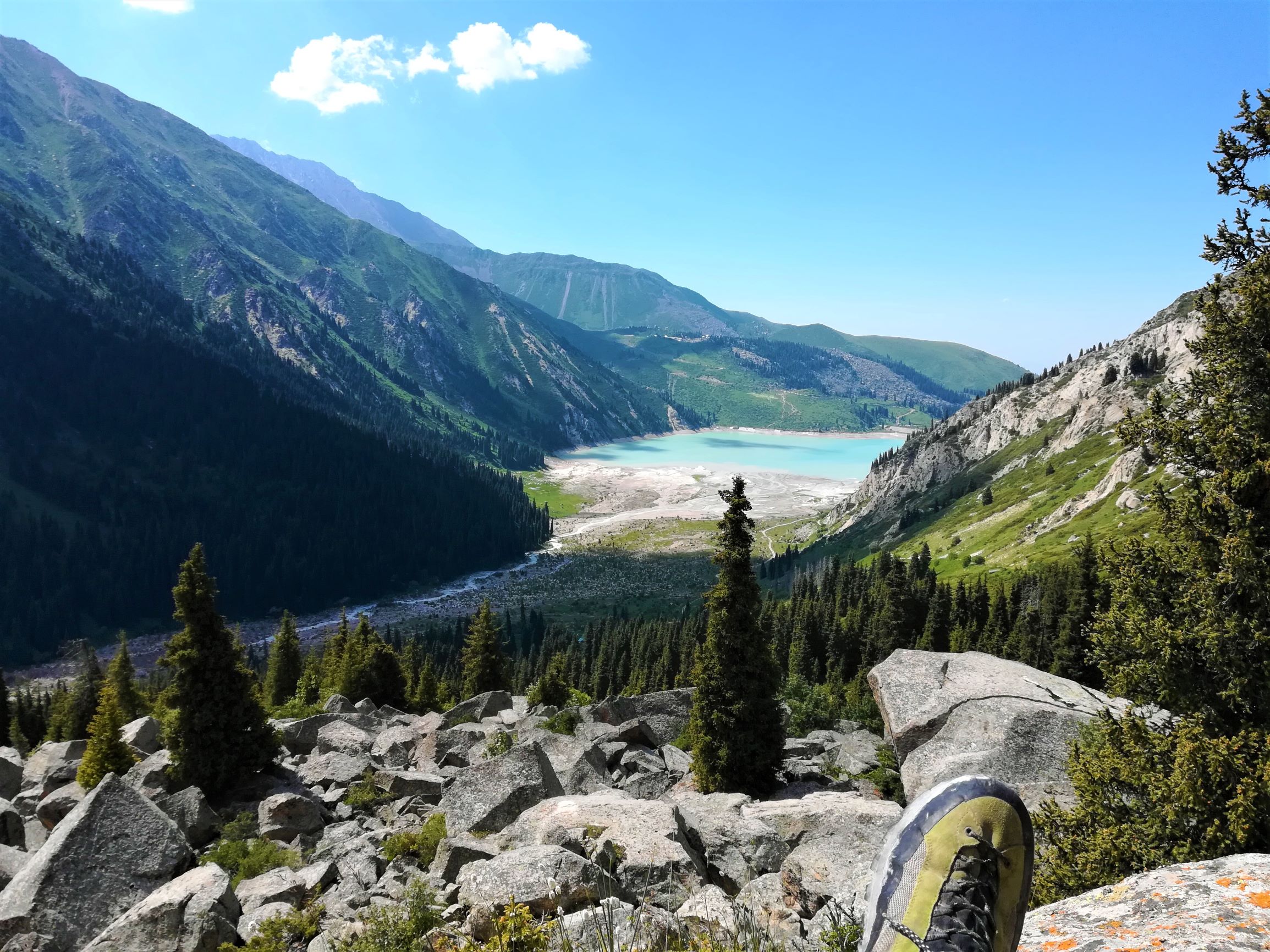 Aussicht in Kasachstan